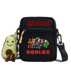 Сумка месенджер дитяча Roblox Паті Роблокс Вологостійка Оксфорд з брелоком 18х14 см Чорний Сумка месенджер дитяча Roblox Паті Роблокс Вологостійка Оксфорд з брелоком 18х14 см Чорний